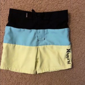 Little boys Hurley board shorts.  Size 3T.